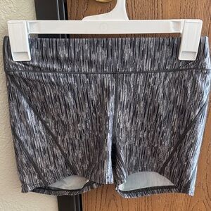 Reebok Women's Black and Gray Athletic Shorts